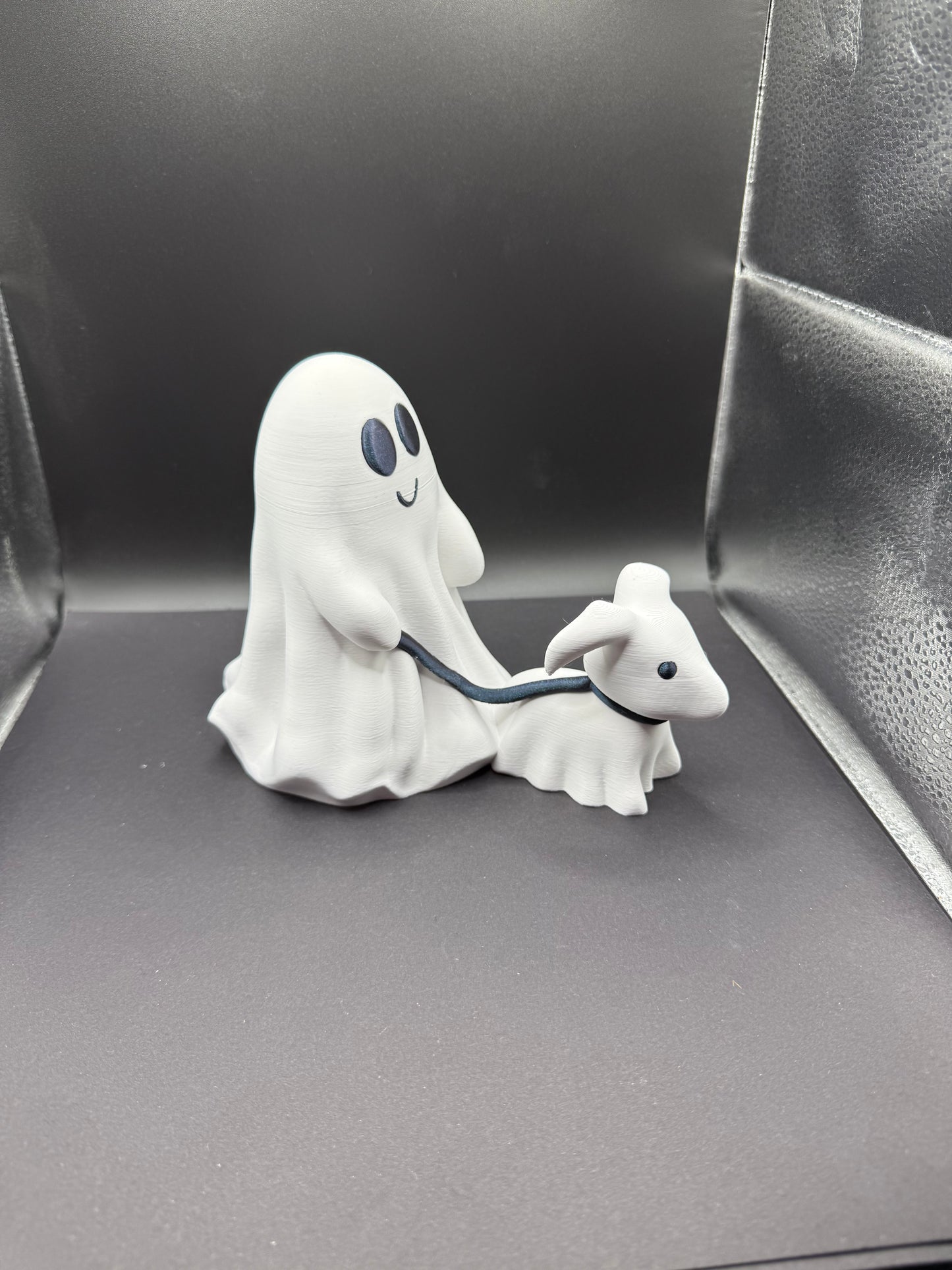 Ghost walking ghost dog