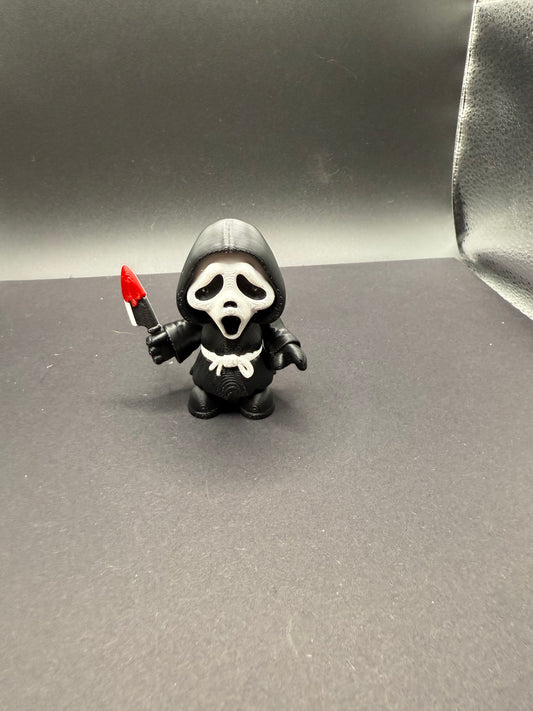 Ghost Face Figurine