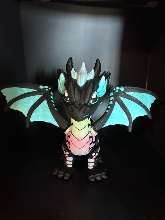 3D Printed Western Dragon